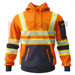 Work Wear Men's <b>Hi</b> <b>Vis</b> <b>Jacket</b> With Custom Logos <b>Hi</b> <b>Vis</b> Reflective Safety <b>Jacket</b>. - Product Image 1