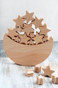 Cheap Decorative Small Animals Wooden Shaped Crafts Set With Hole for Art Wall Hanging - Wood Carving Animals Crafts <b>Decor</b> - Product Image 3