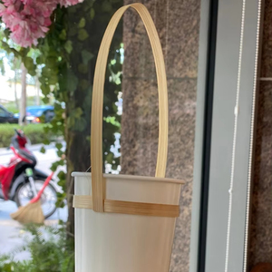 ผู้ถือถ้วยไม้ไผ่แฮนด์เมดแบบพรีเมี่ยมส่งออกจำนวนมากจากเวียดนาม - Product Image 1