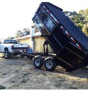 Remolque volquete de alta calidad 7x14 con rampas resistentes. - Product Image 4