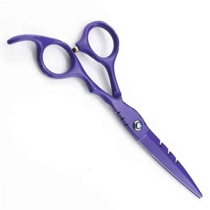 Bán buôn A + lớp chất lượng sắc nét dài xử lý cắt tóc kéo mỏng tóc chuyên nghiệp mặc quần áo kéo thép không gỉ - Product Image 4