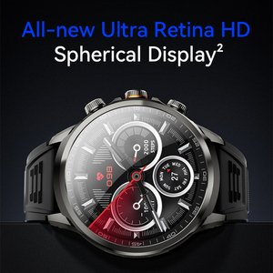 Montre connectée H18 Pro 4G, écran IPS de 1,95 pouce, batterie de 1880 mAh, étanche IP68, charge sans fil, navigation GPS, unisexe - Product Image 3