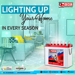 12V 300Ah C10Tubular Lead Acid Solar <b>Battery</b> Load-Shedding Solution Residential Energy <b>Backup</b> High-Capacity Power System Advance - Product Image 5