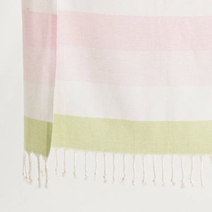 <b>Turkish</b> <b>Beach</b> <b>Towel</b> Pastel Block Stripe, 33x66 in - Product Image 3