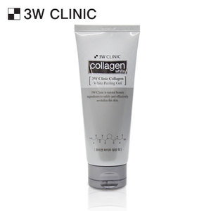 Gel Exfoliante Blanqueador con Colágeno 3W Clinic 180ml, Limpiador Hidratante para el Rostro, Crema Blanqueadora e Iluminadora para la Piel Facial - Product Image 1