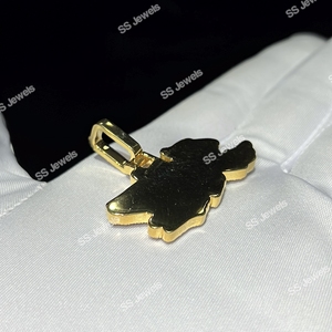 Nom personnalisé pour homme Pendentif lettre en argent 925 Moissanite Iced VVS Diamond Style Hip Hop Party Charm - Product Image 4