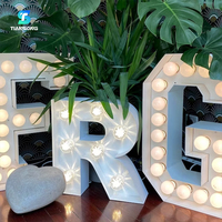 Enseigne lumineuse pour numéros de maison, lettres encastrées éclairées de 2, 3, 4 et 5 pieds, grande enseigne LED frontlit pour entreprises