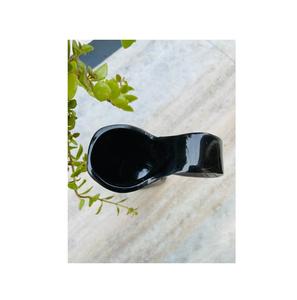 Taza de cuerno de Búfalo, taza grabada con logotipo personalizado, jarra con asa de cuerno, producto pulido seguro para el agua - Product Image 1