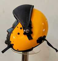 Nouveau Casque de Pilote Jaune Intégral en Fibre de Verre et Carbone avec Visière Anti-Rayures, Protection UV et Doublure en Mousse de Haute Qualité