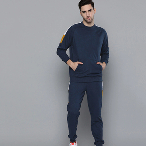 Fabricante de Ropa, Conjunto Deportivo Personalizado, 100% Algodón, Sudadera con Capucha y Pantalones de Felpa, Conjunto Deportivo para Hombre - Product Image 1