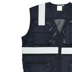 Wholesale Price Custom Made Reflective Hi Vis <b>Safety</b> Vest Heat Resistant for <b>Outdoor</b> Construction Manufacturer Direct Pakistan - Product Image 6