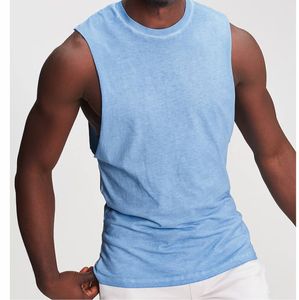 OEM servicio último diseño completo fitness camiseta sin mangas para los hombres de alta fabricante transpirable en bajo precio hombres camisetas sin mangas - Product Image 1