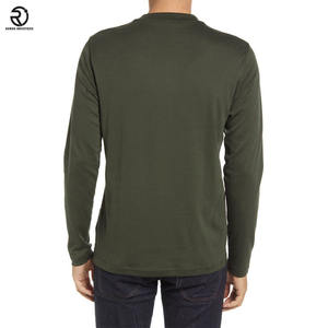 เสื้อยืดผ้าฝ้ายแขนยาวสำหรับผู้ชายเสื้อยืดคอกลมคุณภาพสูงสำหรับผู้ชายพิมพ์ลายได้ตามต้องการ - Product Image 2