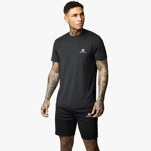 Conjunto de Camiseta y Pantalones Cortos Deportivos Transpirables de Verano para Hombre Enerup, de Alta Calidad para Actividades al Aire Libre - Product Image 2