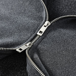 Vente en gros de sweats à capuche 100% coton à fermeture éclair de haute qualité pour hommes - Product Image 4