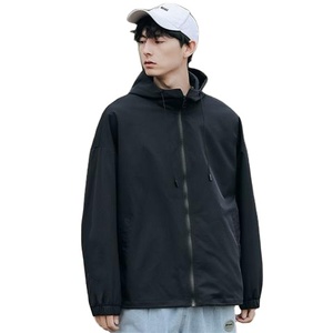Veste Softshell décontractée pour homme de haute qualité, doublée pour l'hiver, logo personnalisé, respirante, coupe-vent, imperméable, séchage rapide, à capuche - Product Image 4