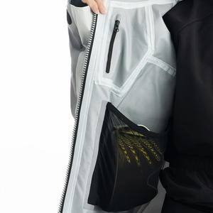 Fournisseur OEM pour les vestes de ski pour hommes, coupe-vent, matériau imperméable et impression de logo de marque de distributeur. - Product Image 5