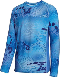 Personnalisé Votre Propre Marque Haute Qualité Vierge Hommes Jeunes Manches Longues Léger Performance Bambou UV UPF 50 Chemise À Capuche De Pêche - Product Image 5