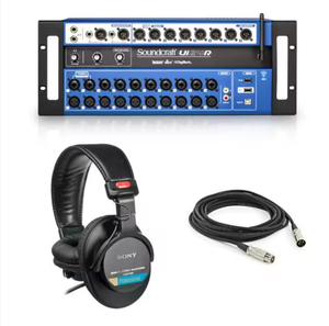 Mezclador Digital de 24 Canales Soundcraft Ui24R, Grabador USB Multipista, Controlador de DJ con Control Inalámbrico, Pantalla Retroiluminada y Jog Wheels - Product Image 1