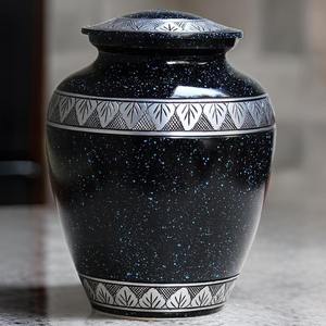 Urnes de crémation en aluminium bleu offrant un attrait et une durabilité intemporels pour préserver les souvenirs précieux - Product Image 6