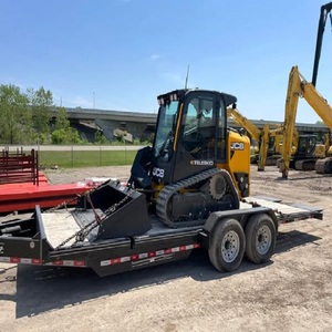 Haute qualité JCB Skid Steer Loader roues sur chenilles machines de Construction de qualité supérieure vente Skid Steer tractopelle chargeuse moteur pompe noyau - Product Image 2