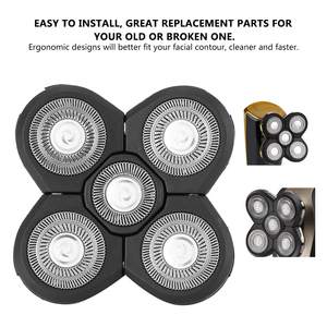 Afeitadora Eléctrica Rotativa para Hombre, Kit de Repuesto para el Cuidado Personal, Resistente al Agua IPX7, 5 Cabezales de Corte para Afeitar la Cara - Product Image 5