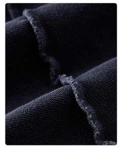 Sudaderas de Algodón Personalizadas al por Mayor OEM, Sudaderas con Capucha Oversize con Estampado Gráfico y Logo, Estilo Urbano con Dobladillo Desgastado para Hombre - Product Image 4