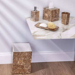 สไตล์วินเทจ เป็นมิตรกับสิ่งแวดล้อม สไตล์คลาสสิก วัสดุ MOP อุปกรณ์ห้องน้ำ รับผลิตแบบ OEM ดีไซน์ตามสั่ง ของใช้จำเป็น คลาสสิกเหนือกาลเวลา - Product Image 4