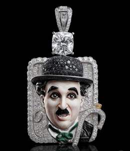 Stylish Custom Quartz Fashion Hip Hop Stainless Steel Rubber Band <b>Waterproof</b> 41mm Unisex Diamond <b>Watch</b> - Product Image 2