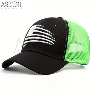 Producto más vendido, gorra de béisbol bordada personalizada, gorras de camionero de Color en contraste, gorras deportivas transpirables ajustables de verano - Product Image 6