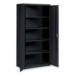 Alera 25767 Armoires de rangement économiques assemblées, 5 étagères, 36 po. X 18 pouces X 72 In. Étagères de garage noires - Product Image 4