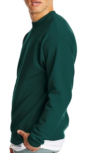 Épais lourd blanc goutte épaule hommes polaire lourd surdimensionné sweats brodés Logo personnalisé de haute qualité - Product Image 2