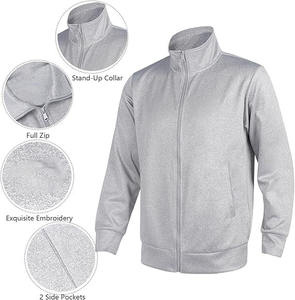 Clásico de alta calidad personalizado Check impresión logo pulóver tamaño americano 100% poliéster liso hombres chándal - Product Image 2