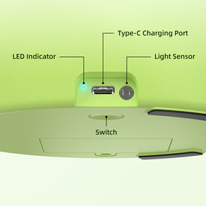 Giocattolo a farfalla ricaricabile automatica per uso interno per gattini eco-friendly interattivo elettronico per gatti alla moda in plastica TPR - Product Image 2