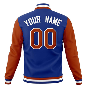 Personalizado hombres/mujeres/jóvenes Varsity chaqueta de béisbol Slim Fit lona soporte cremallera personalizado nombre Número cosido letra invierno - Product Image 2