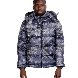 Veste matelassée d'hiver Manteau rembourré à fermeture éclair Vêtements d'extérieur légers et chauds pour hommes et femmes - Product Image 2