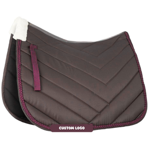 CLOVELIS IMPEX Tapis de selle classique doublé polaire pour dressage western, confortable et respirant pour l'équitation - Product Image 1