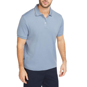 Polos de hombre con logotipo bordado e impreso personalizado de alta calidad, polos de manga corta para hombre, ropa informal de golf, polo - Product Image 3