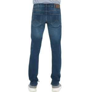 Vaqueros de lona de cuatro bolsillos clásicos Premium para hombre, cómodos, ligeros, rectos, 100% algodón, estilo informal medio, cómodos - Product Image 3