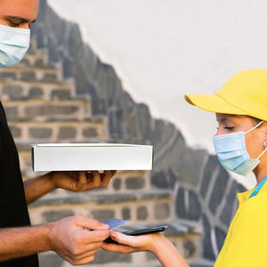 Cajas con logotipo Reciclable Venta al por mayor Corrugado Negro Piza Llevar Entrega Contenedor Caja Embalaje Cajas de pizza - Product Image 6