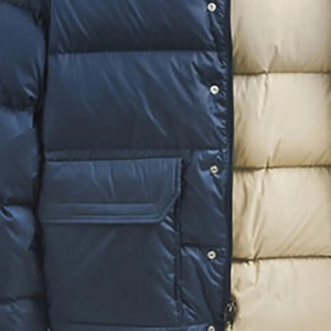 Chaqueta acolchada para hombre, abrigo a prueba de viento con relleno de plumón ligero acolchado cálido, ropa de abrigo de invierno a la moda para exteriores - Product Image 3