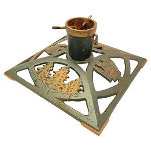 Soporte para Árbol de Navidad de Estilo Antiguo, Diseño Duradero y Moderno, en Latón Puro, para Decoración, Éxito de Ventas en Amazon - Product Image 6