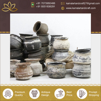Qualité Exceptionnelle, Meilleure Vente : Pot en Fer Antique au Design Traditionnel Kamal Art Craft pour la Décoration de la Maison, des Restaurants et des Hôtels. Merci.