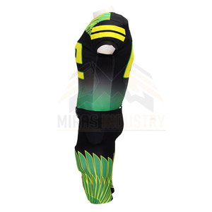 Uniformes de Fútbol Americano Personalizados con Logotipo, Color, Secado Rápido, Ligeros, Ajuste Delgado, Transpirables, 100% Poliéster, Ropa Deportiva, Tallas Grandes - Product Image 6