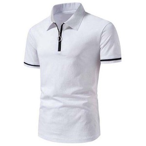Polos de rendimiento Premium para hombre, polos de algodón de talla grande, de secado rápido, transpirables, con cremallera frontal, ligeros, para hombre - Product Image 6