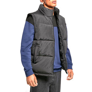 Chaqueta Acolchada Impermeable de Invierno Personalizada con Cuello Alto, Servicio OEM, Manga Regular para Hombre - Product Image 1