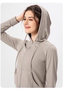 เสื้อฮู้ดดี้ผู้ชายไซส์ใหญ่พิเศษ สวมใส่สบาย ระบายอากาศได้ดี ผ้าฝ้ายยืดหยุ่น ซิปหน้า สีพื้น ปักลาย สำหรับฤดูใบไม้ผลิ - Product Image 3