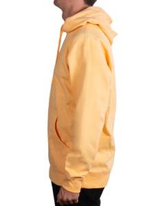 Pull à capuche surdimensionné unisexe personnalisé en tissu éponge français pêche-Sweat-shirt de couleur unie de qualité supérieure avec poche kangourou - Product Image 4