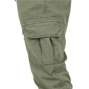 กางเกงคาร์โก้ลำลองมีกระดุมหลายกระเป๋าสำหรับผู้ชายเอวต่ำขาตรงวัสดุคุณภาพพรีเมี่ยมแห้งเร็วระบายอากาศกลางแจ้ง - Product Image 4