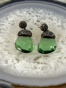 ต่างหูเงินแท้ 925 รูปกวางแกเซลล์ งานแฮนด์เมด ดีไซน์เรียบง่าย สวยงาม จำหน่ายส่งเครื่องประดับคุณภาพ - Product Image 1